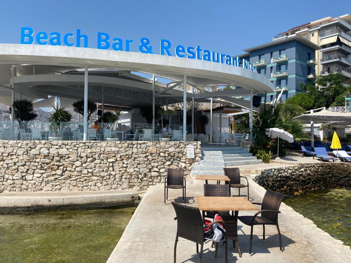 Apartment With Huge Sea View Balcony Sarande Exterior photo