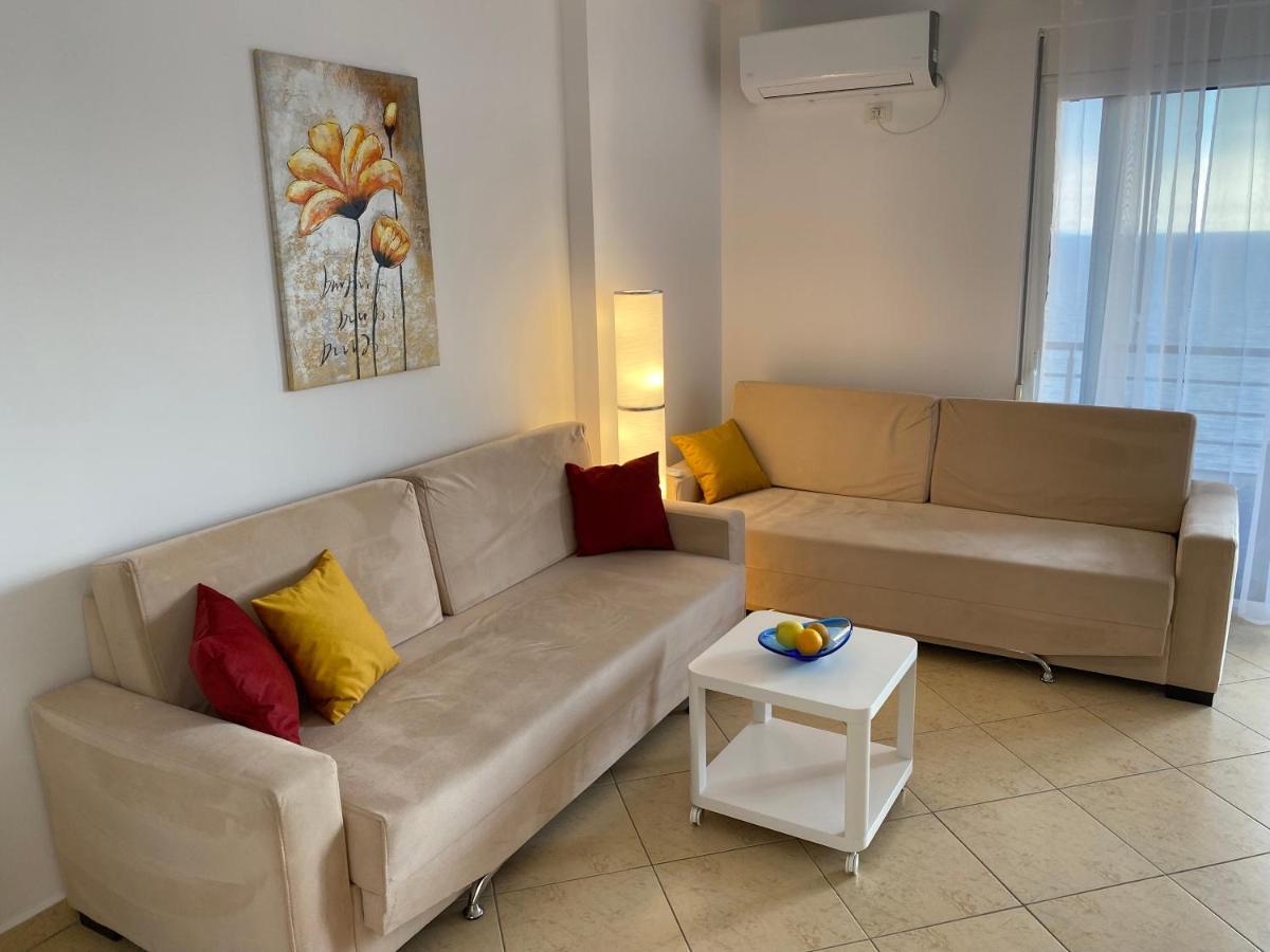 Apartment With Huge Sea View Balcony Sarande Exterior photo